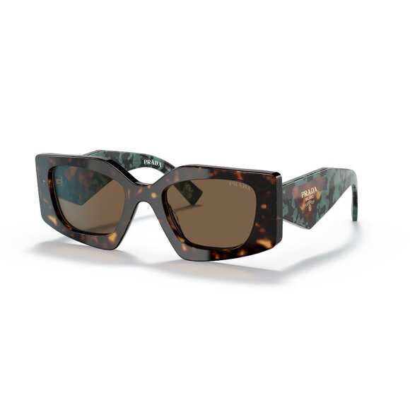 Prada Sunglasses in Tortoise With Purple Lens